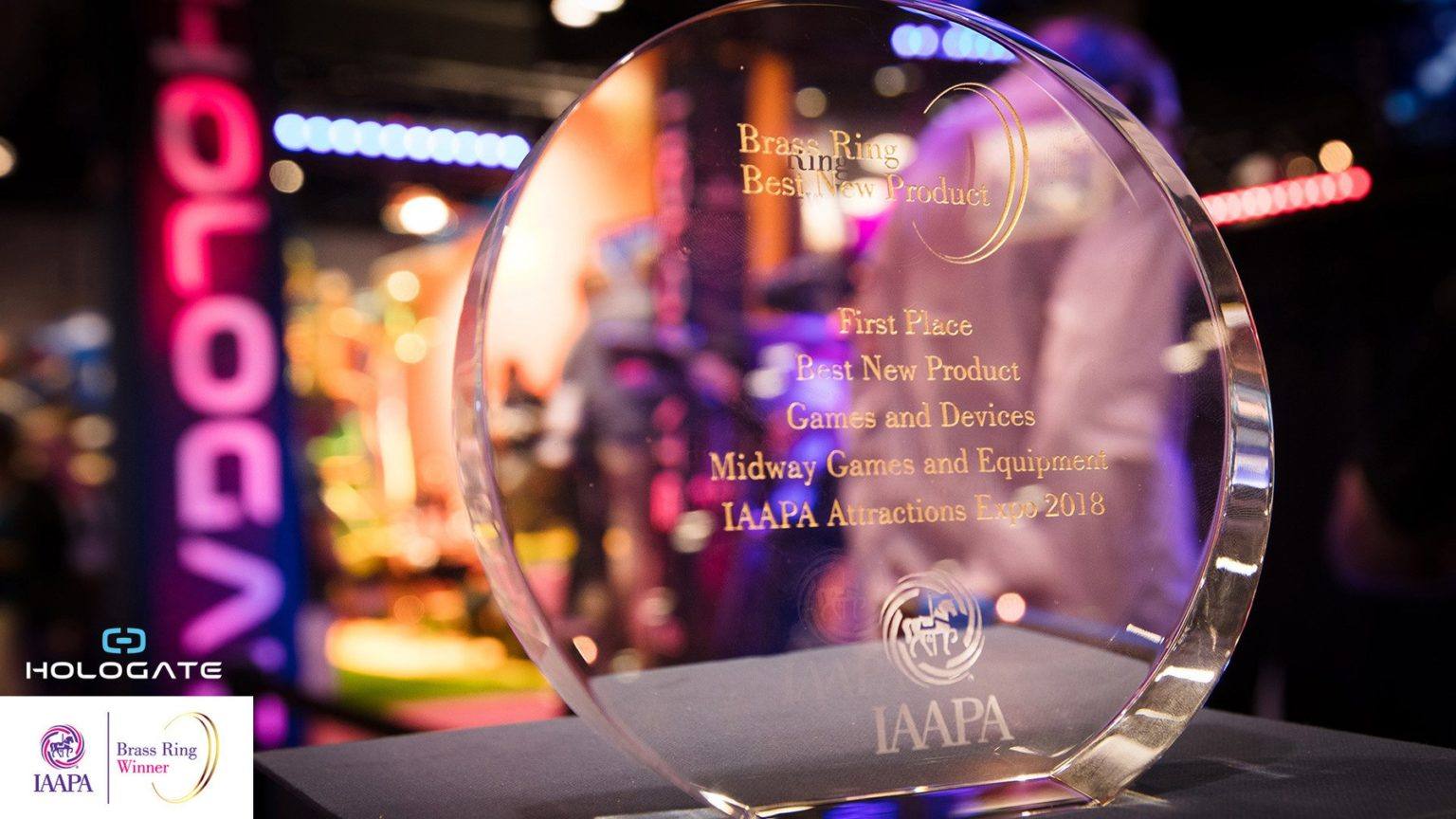 IAAPA Award Winner HOLOGATE